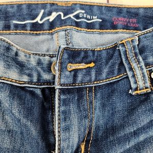 Ink jeans size 4 skinny boot leg